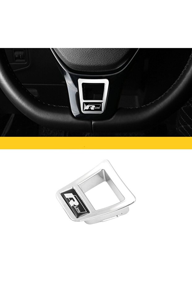 T-roc R-line Steering Wheel Logo Rline