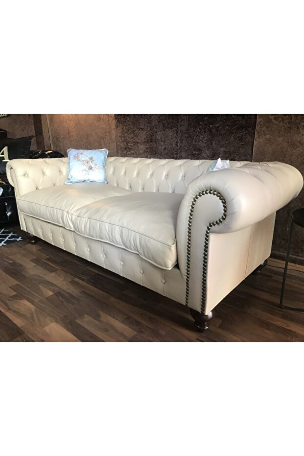 3a Moobilya Hakiki Deri Dream Chesterfield - 4