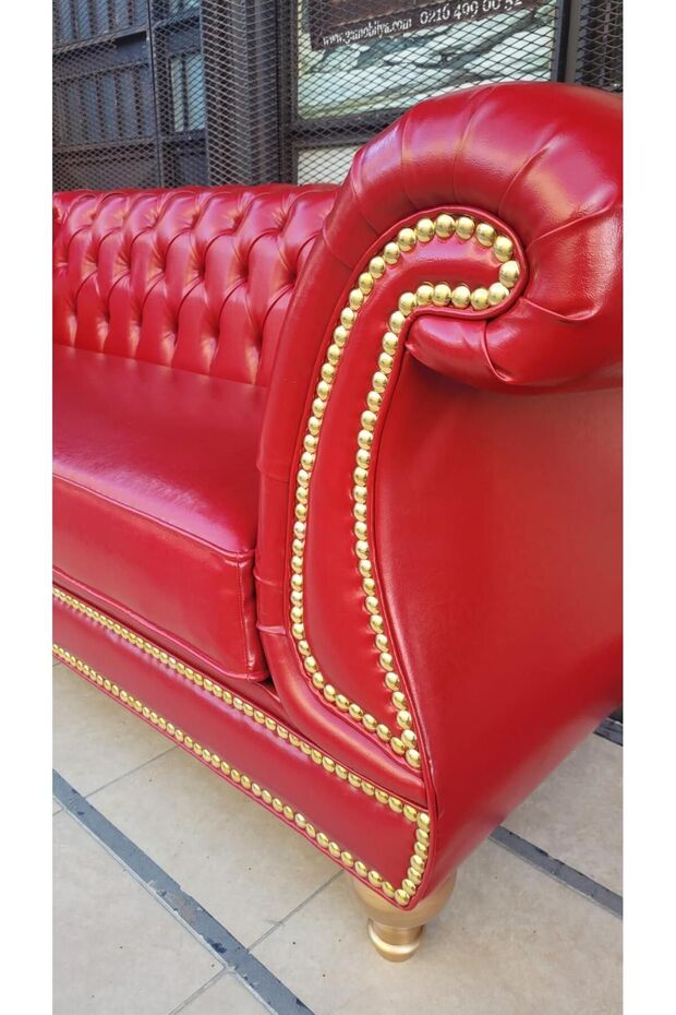 3A MOBİLYA FLAME DERİ KOLTUK - 8