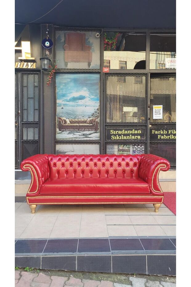 3A MOBİLYA FLAME DERİ KOLTUK - 7