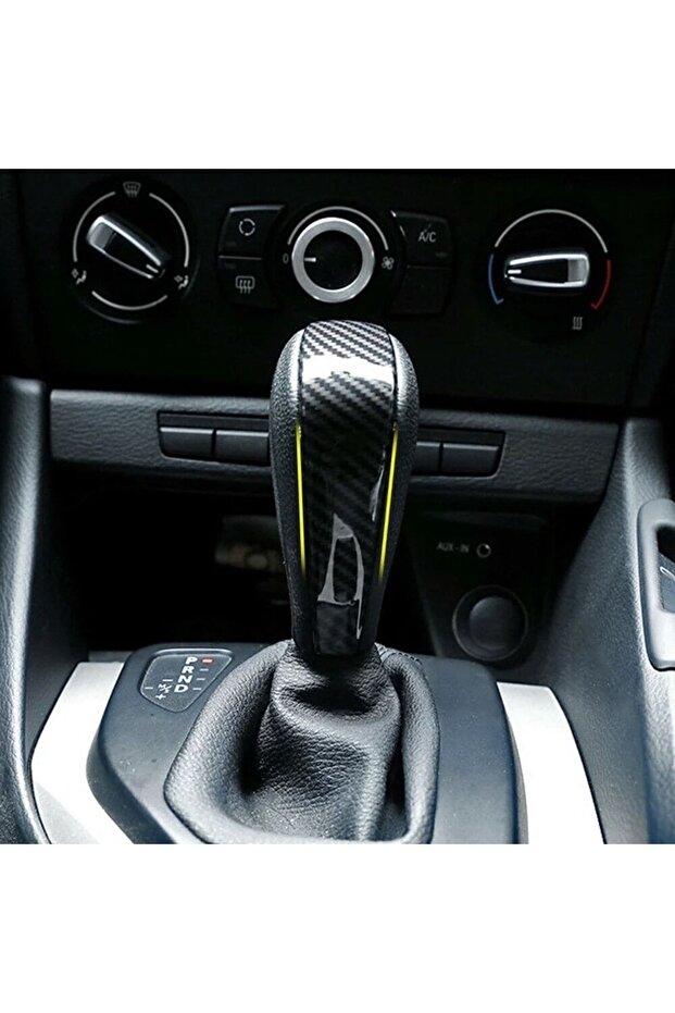 BMW E90 E92 E93 E87 E84 Vites Orta Kaplaması Siyah - 5