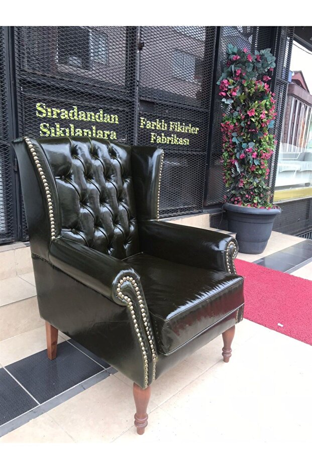 3A MOBİLYA ENGLİSH GREEN PULLAP BERJER - 5