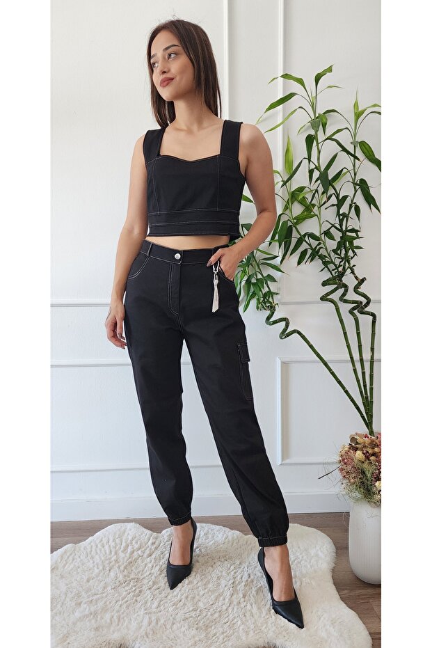 Glitter String Crop - 1