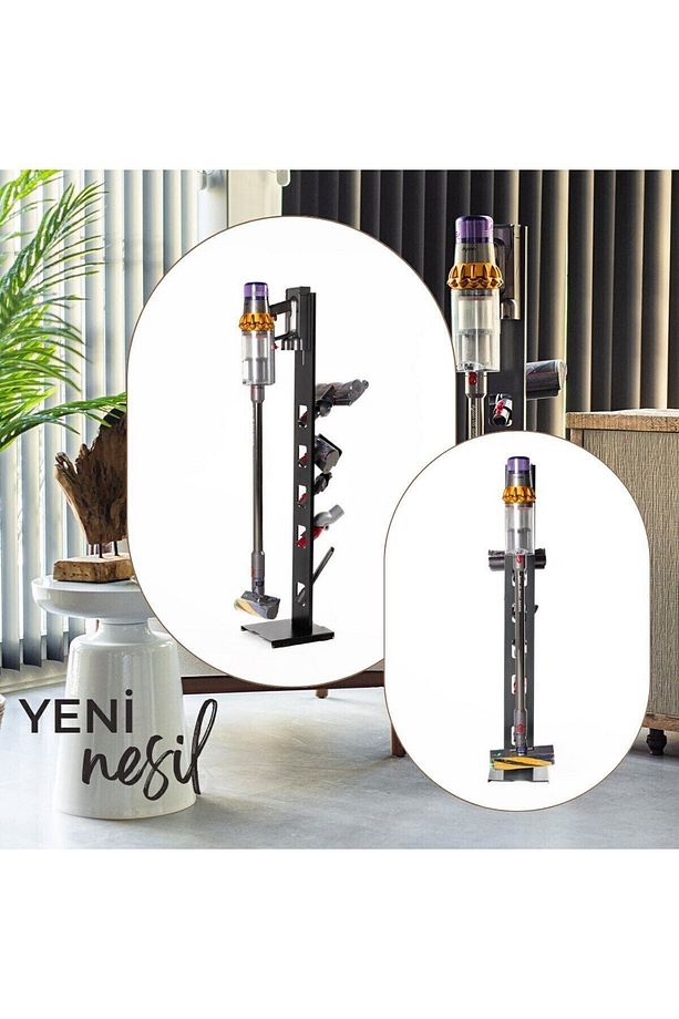 Dyson Uyumlu Dikey Süpürge Standı Dyson V15 - V12 - V11 - V10 - V8 Modellere Uyumlu - 8