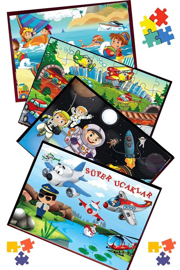 Puzzle-3 Lü Set (3*24 PARÇA) - 1