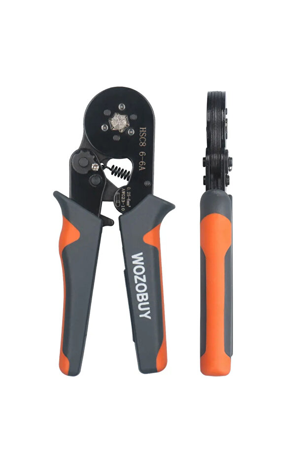 Wozobuy Yüksük Sıkma Pensesi HSC8 6-6 (0.25-6mm ² Yüksük) Terminal sıkma OKAN HIRDAVAT - 1