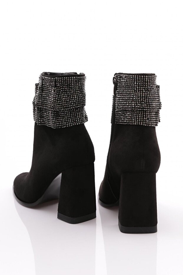 Kadın Bot Siyah Süet - 3
