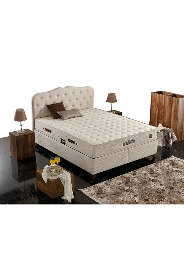 Natural Cotton Plus Yatak Tek Kişilik 100x200 Cm (BAŞLIK VE BAZA FİYATA DAHİL DEĞİLDİR) - 1