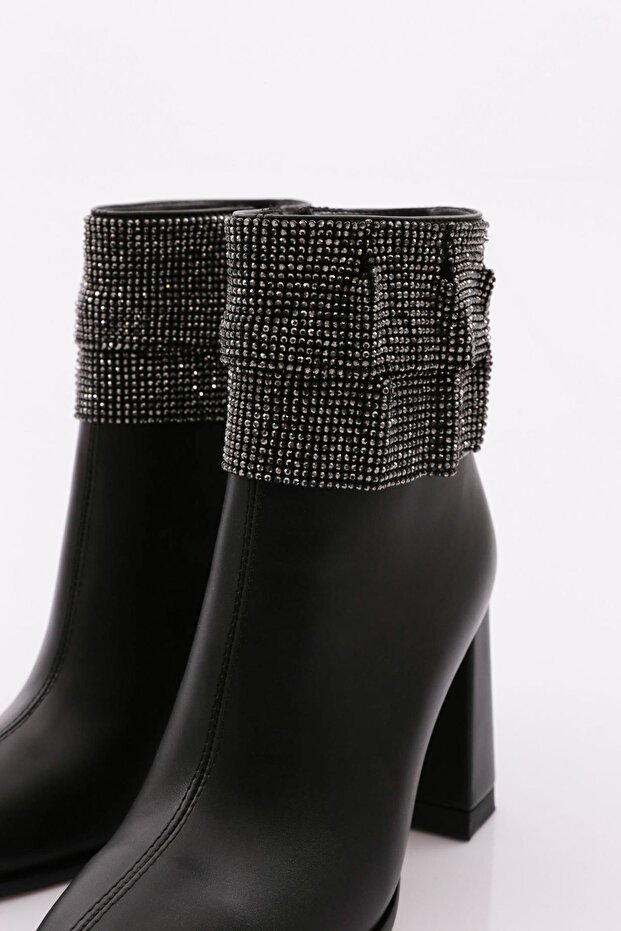 Kadın Bot Siyah - 4