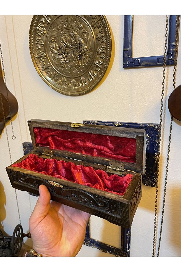 Ahşap tesbihlik - 2