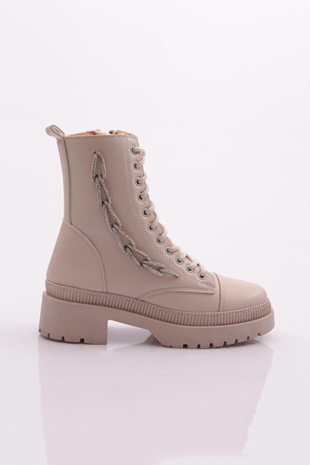 Kadın Postal Bot Ekru 101613421027 - 1