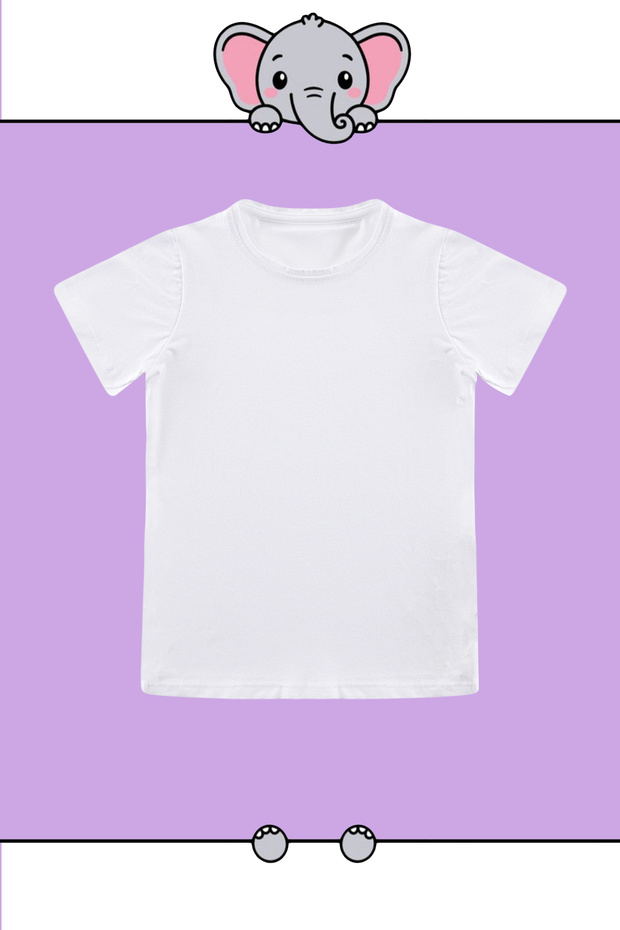 Beyaz 3'lü Unisex Pamuklu Basic Regular Kalıp Kısa Kol Örme T-Shirt TKDSS24TS00019 - 2