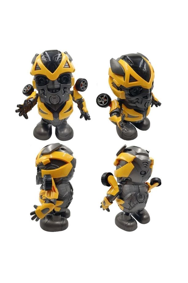 Bıg Hero Robot Transformers Dance Hero Bumble Bee Işıklı Dans Eden Transformers Işıklı Robot V53 - 2