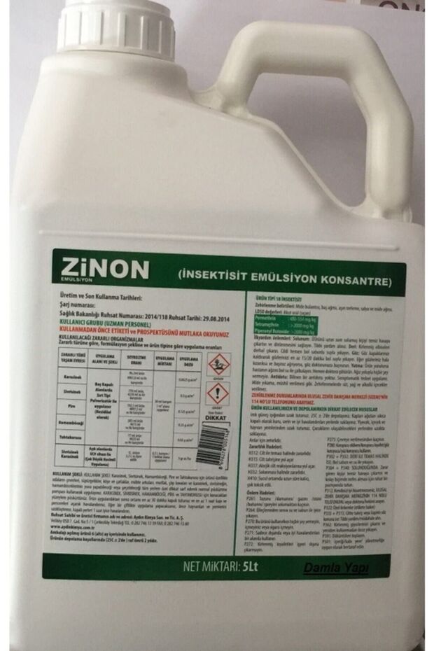 Ec Haşere Öldürücü | 5 Litre - 2