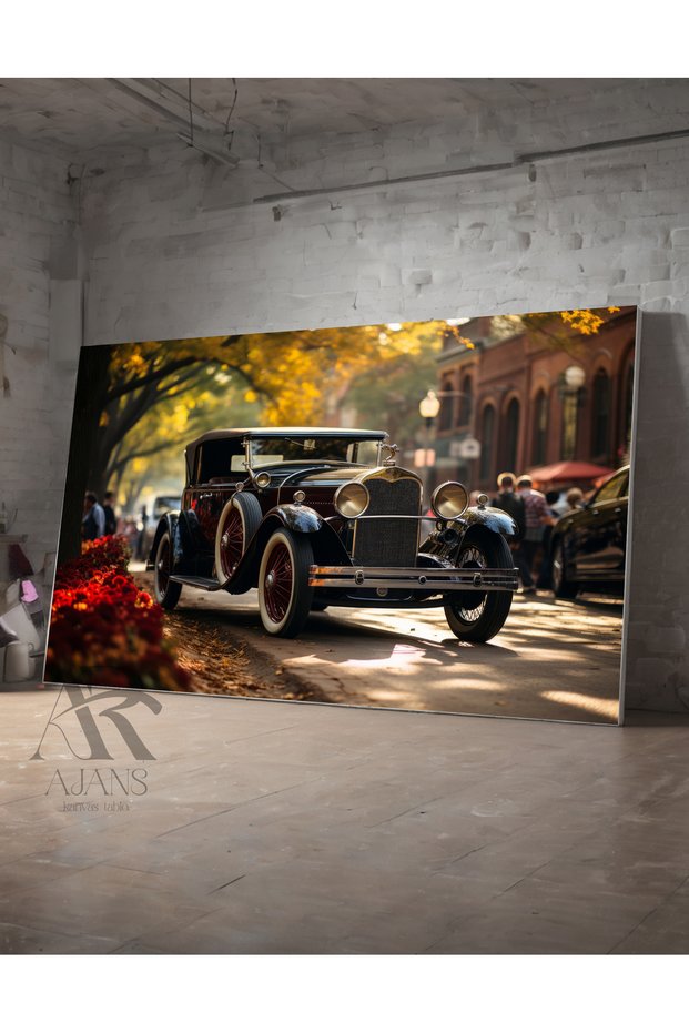 Black Classic Decorative Car Table