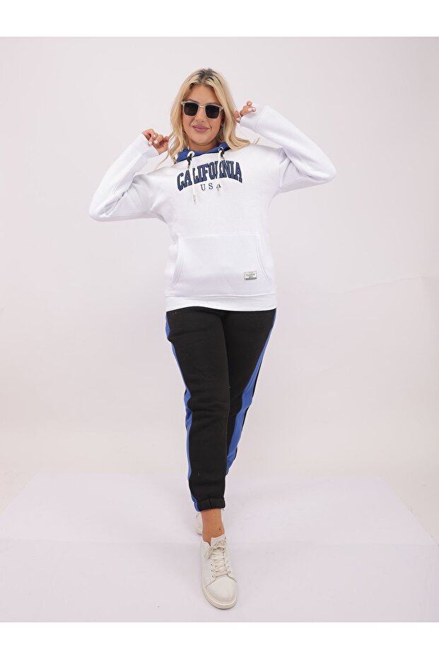 Tracksuit Set - So Model - Bottom-Top - Nakiş - Hooded - 3 Thread Raster - Quality - 5