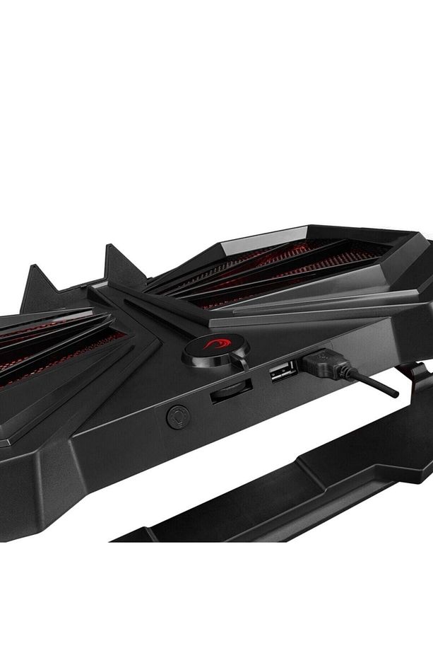 Ad-rc11 Spider Çift Fanlı 15 17" Rgb Yükselik Ayarlı Laptop Soğutucu Stand - 6
