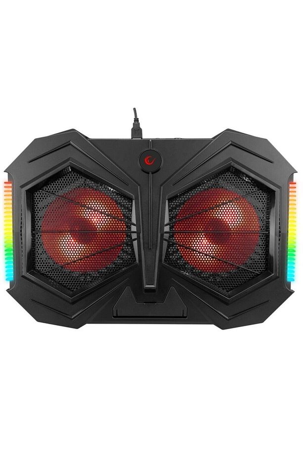 Ad-rc11 Spider Çift Fanlı 15 17" Rgb Yükselik Ayarlı Laptop Soğutucu Stand - 1