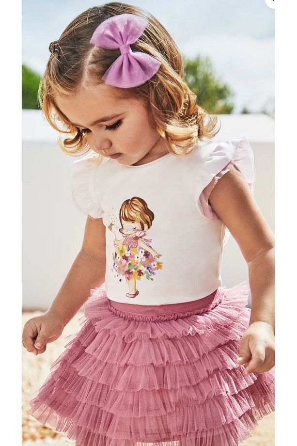 Kız Bebek Fuşya Tül Etek 01981-025 - 1