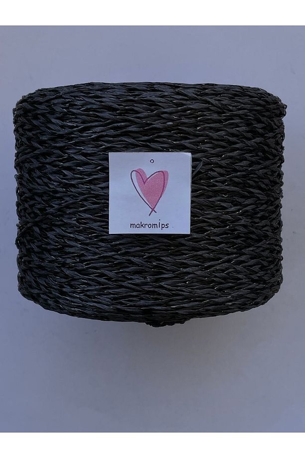 PREMIUM TWİSTED METALİK KAĞIT İP ( 250 gr/420m) POLYESTER PARLAK ÇANTA İPİ ÖRGÜ SÜSLEME PAKET İP - 4