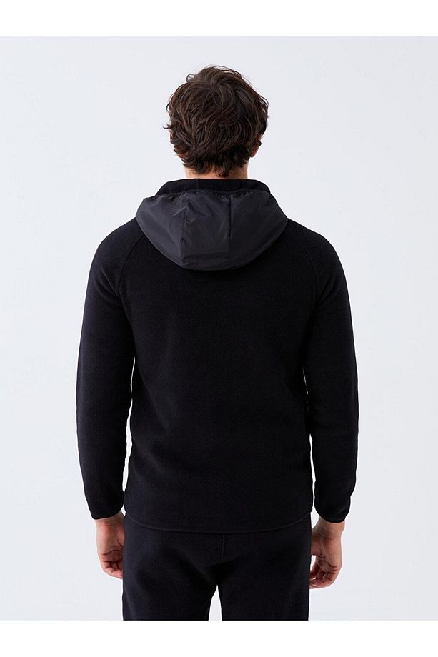 LCW Active Kapüşonlu Uzun Kollu Erkek Fermuarlı Sweatshirt - 5