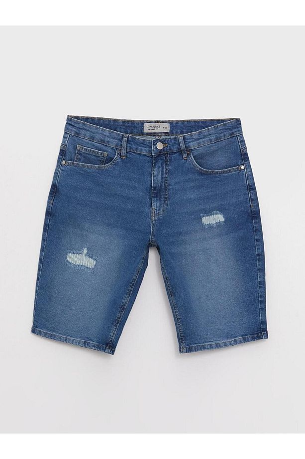 LCW Jeans Standart Kalıp Erkek Jean Şort - 6