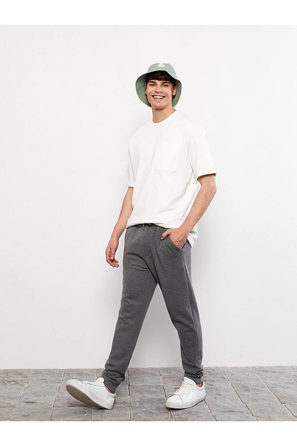 LCW Casual Slim Fit Erkek Jogger Eşofman Altı - 1