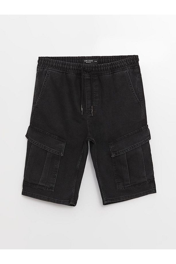 LCW Jeans Standart Kalıp Erkek Jean Bermuda - 6