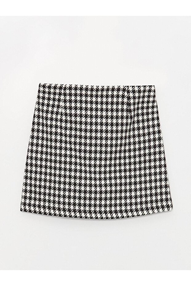 LCW Vision Dar Fit Desenli Kadın Tüp Etek - 6