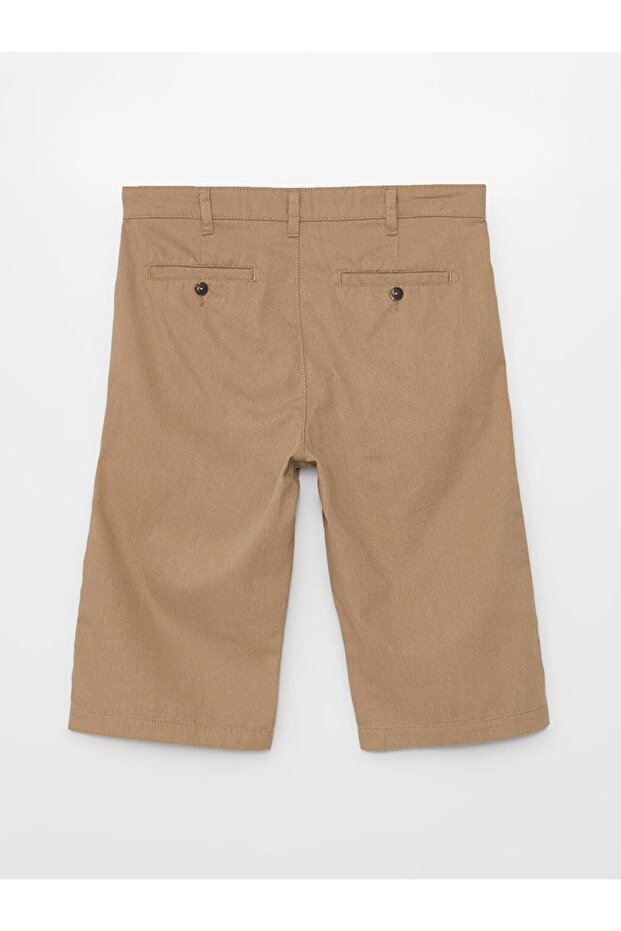 LCWAIKIKI Basic Standart Kalıp Erkek Bermuda Şort - 7