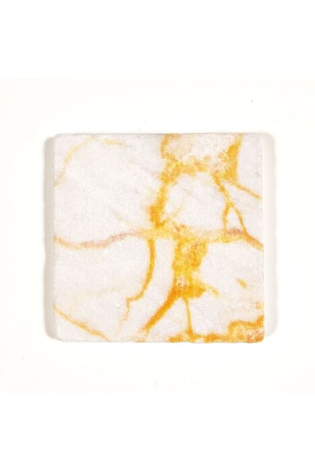 Decorative Figured Natural Stone Bathroom Drain Cover Ornament Single 10x10 Cm