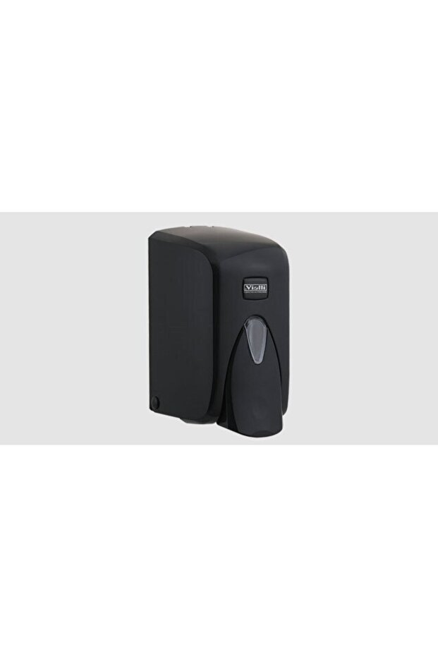 Vialli S5B Liquid Soap Dishwashing Detergent Shampoo Shower Gel Disinfectant Dispenser with Chamber 500 ml Black