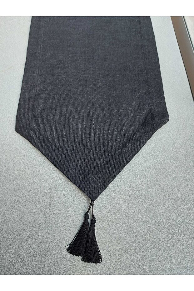 Siyah Simli Püsküllü Runner - 1