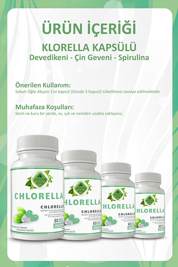 Chlorella Kapsül (CHLORELLA CAPSULE) - 4