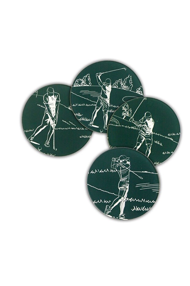 خط الجولف 4 قطع من البلكسيجلاس كوستر - 3