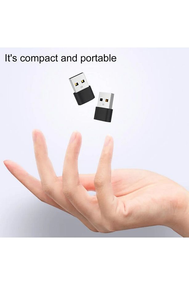 USB 2.0 to Type-C adaptörü USB Erkek Tip-c Dişi USB A to USB C Dönüştürücü RT8-A - 3