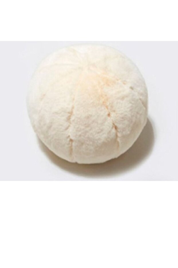 Plush Ball Pillow Cream