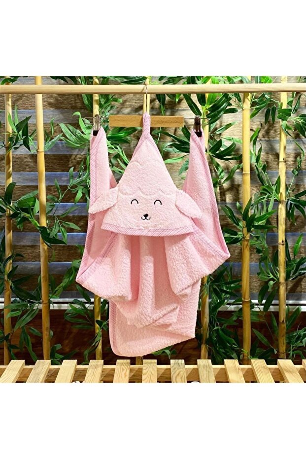 Organic Lamb Hooded Baby Towel