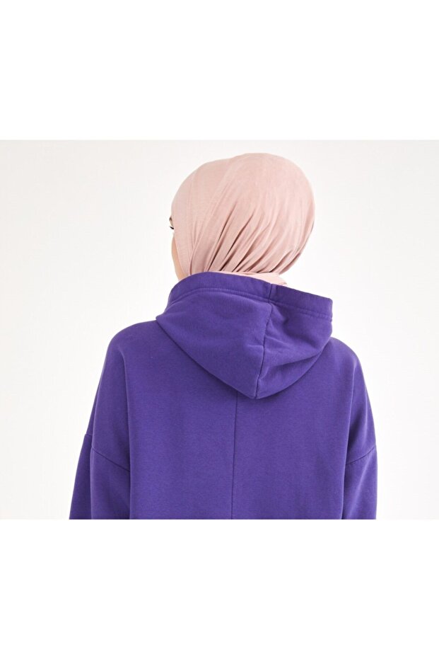 Powder Colored Combed Shawl - 7