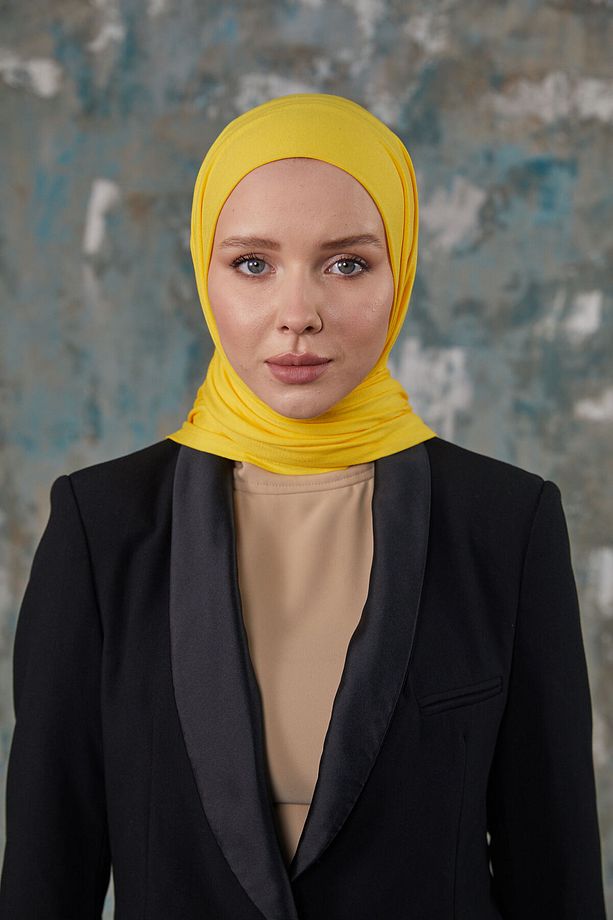 Penye Şal Sarı - 1