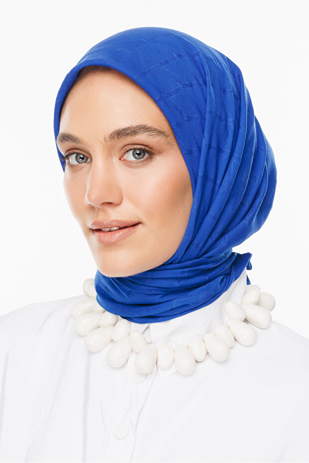 Eșarfă din bambus Jacquard - 1