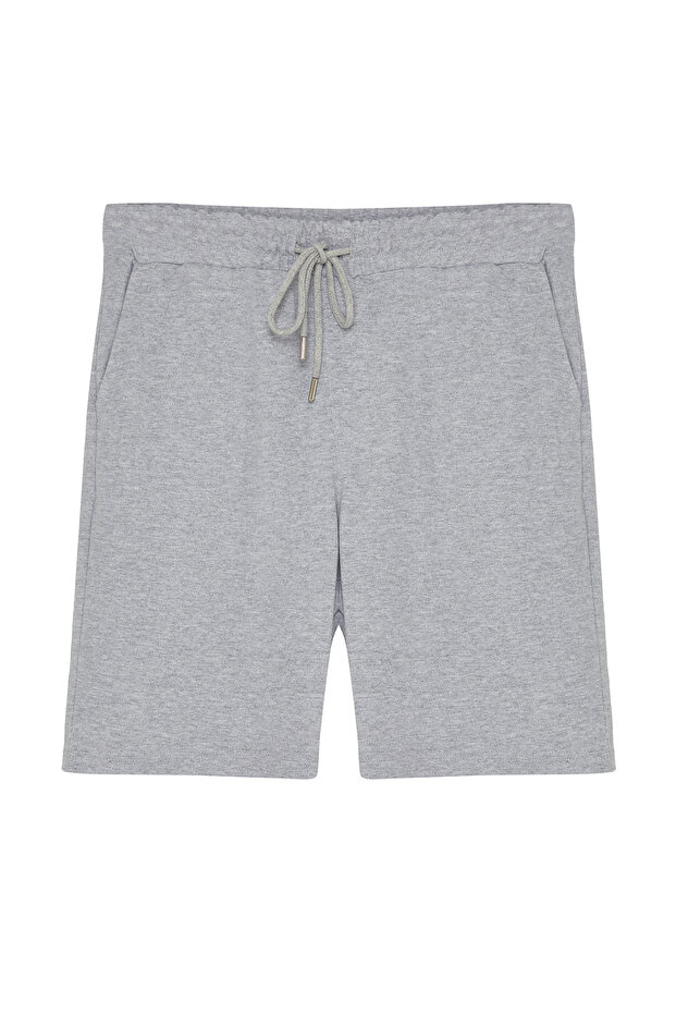 Gri Regular/Normal Kesim Basic Şort & Bermuda TMNSS20SR0169 - 6