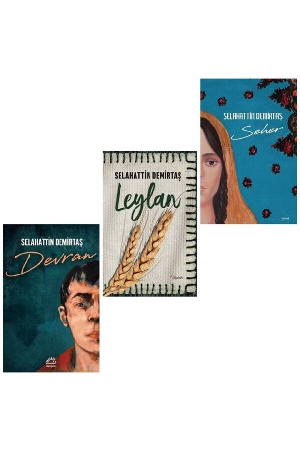 Devran - Seher - Leylan ( Selahattin Demirtaş 3'lü Kitap Seti )