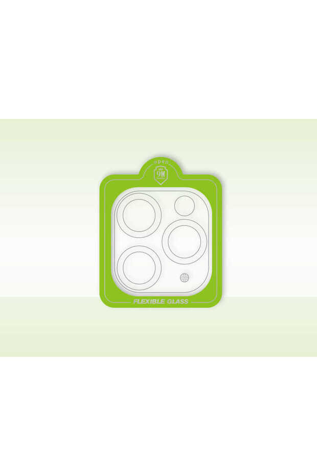 Transparent Tempered Nano Camera Protector Compatible with Apple iPhone 11 Pro