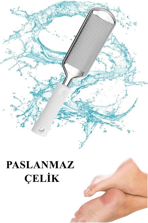 Paslanmaz Çelik Ayak Törpüsü Topuk Ayak Nasır Törpüsü XL74 - 4