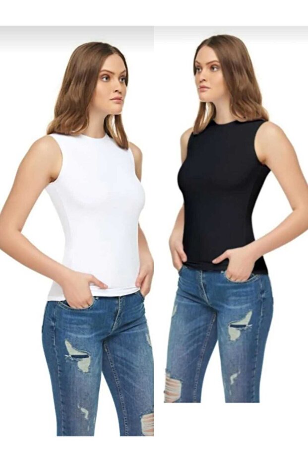 ELİT 2201  ELASTAN SIFIRKOL ATLET 2 ADET - 1