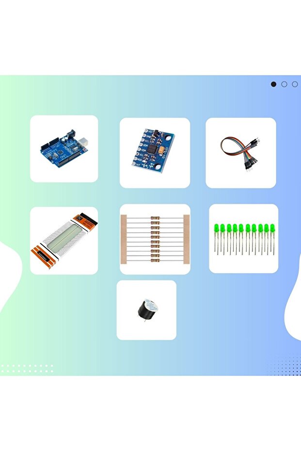 Arduino ile Deprem Alarmı Sensörlü Proje Seti/ E-Pdf İçerikli - 2