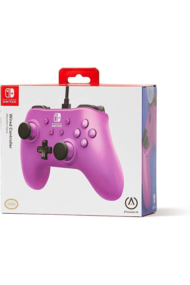 Nintendo Switch Licensed Grape Purple Game Handle - Wired - 1