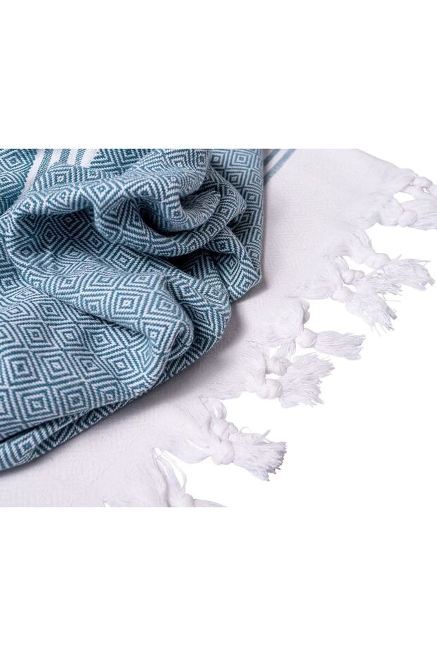 Diamond Striped Peshthermal - 2