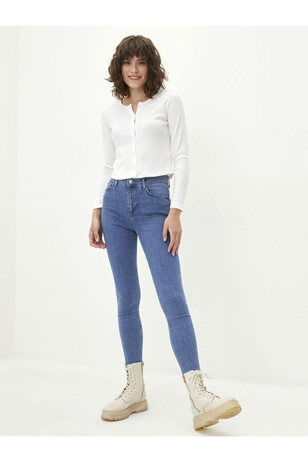 Lcw Jeans High Waist Super Skinny Fit Women's Jean Pants (S2)